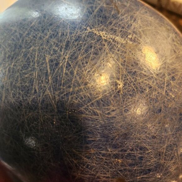 Blue Fiberglass Hard Hat Duck Bill Adjustable Liner Dockson Detroit Vintage Cap - Picture 9 of 9